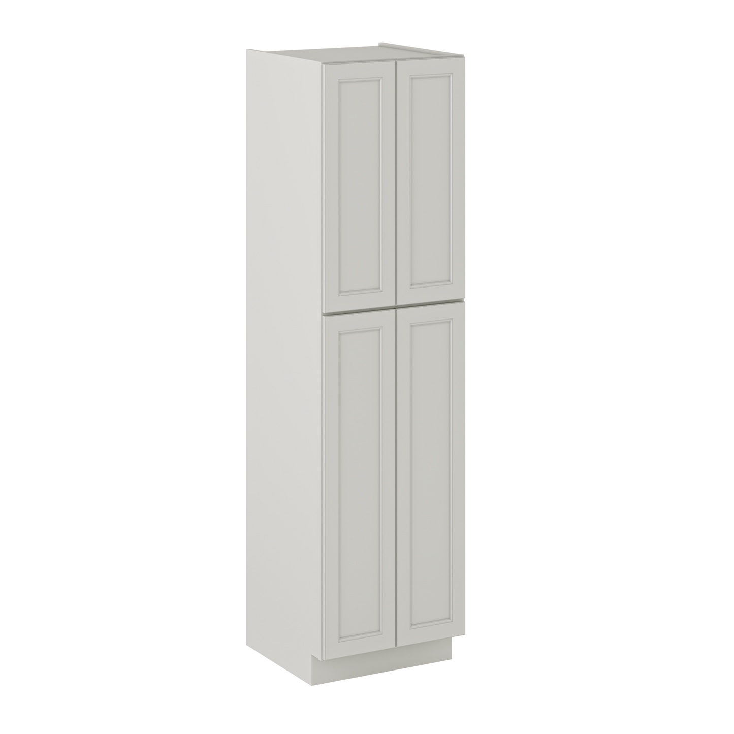 Utility Kitchen Cabinet U2490 Milan Pearl 24 in. width 90 in. height 24 in. depth - Kitchen Cabinets