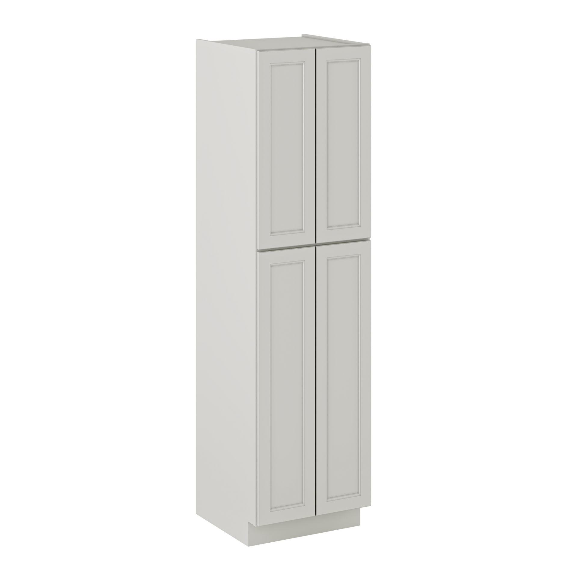 Utility Kitchen Cabinet U2490 Milan Pearl 24 in. width 90 in. height 24 in. depth - Kitchen Cabinets