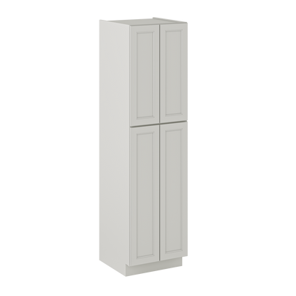 Utility Kitchen Cabinet U2490 Milan Pearl 24 in. width 90 in. height 24 in. depth - Kitchen Cabinets