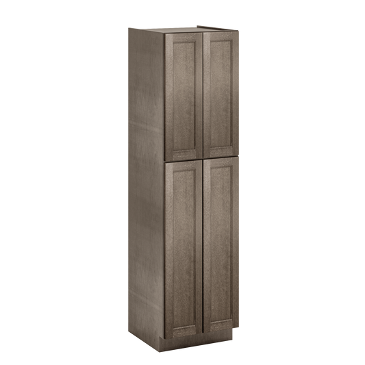 Utility Kitchen Cabinet U2490 Milan Slate 24 in. width 90 in. height 24 in. depth - Kitchen Cabinets