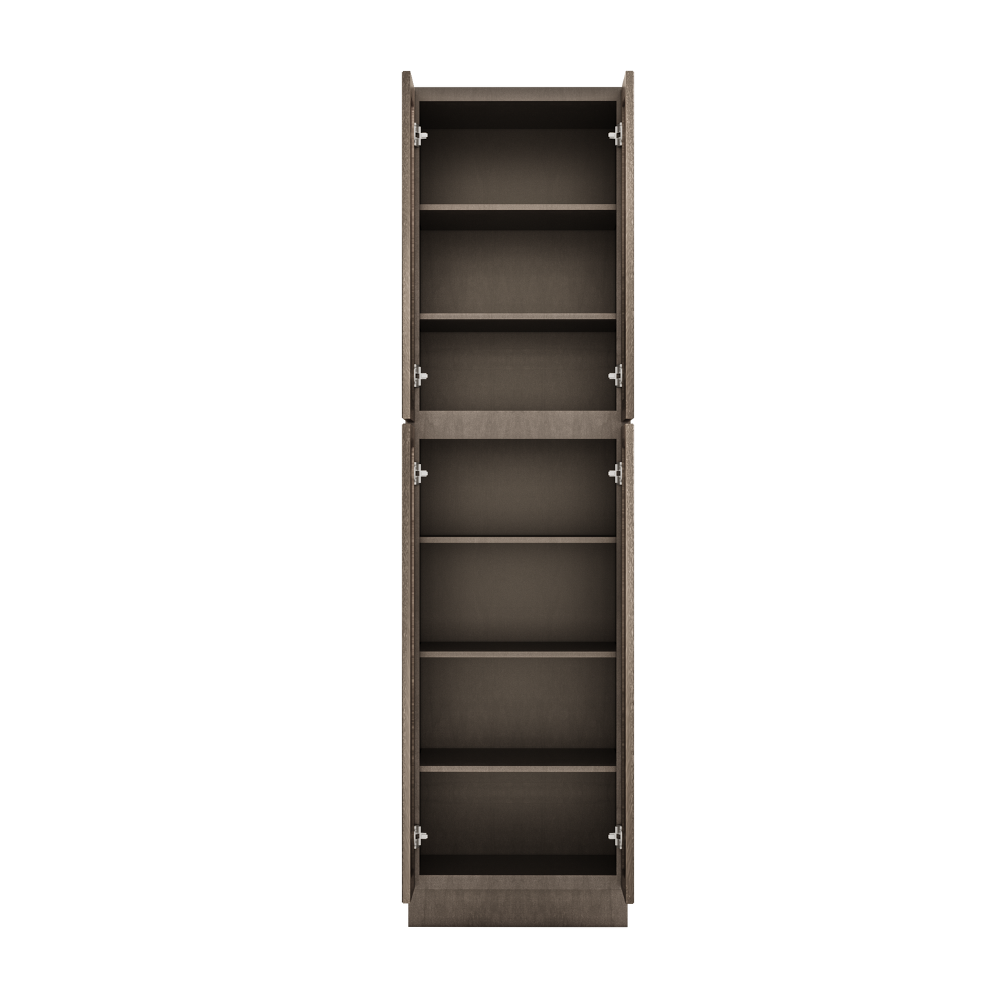 Utility Kitchen Cabinet U2490 Milan Slate 24 in. width 90 in. height 24 in. depth - Kitchen Cabinets