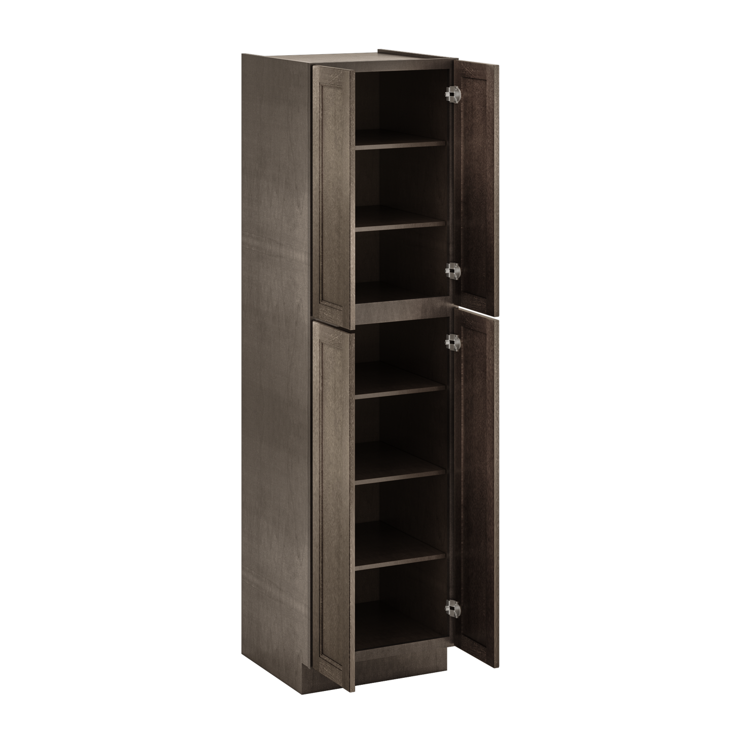 Utility Kitchen Cabinet U2490 Milan Slate 24 in. width 90 in. height 24 in. depth - Kitchen Cabinets