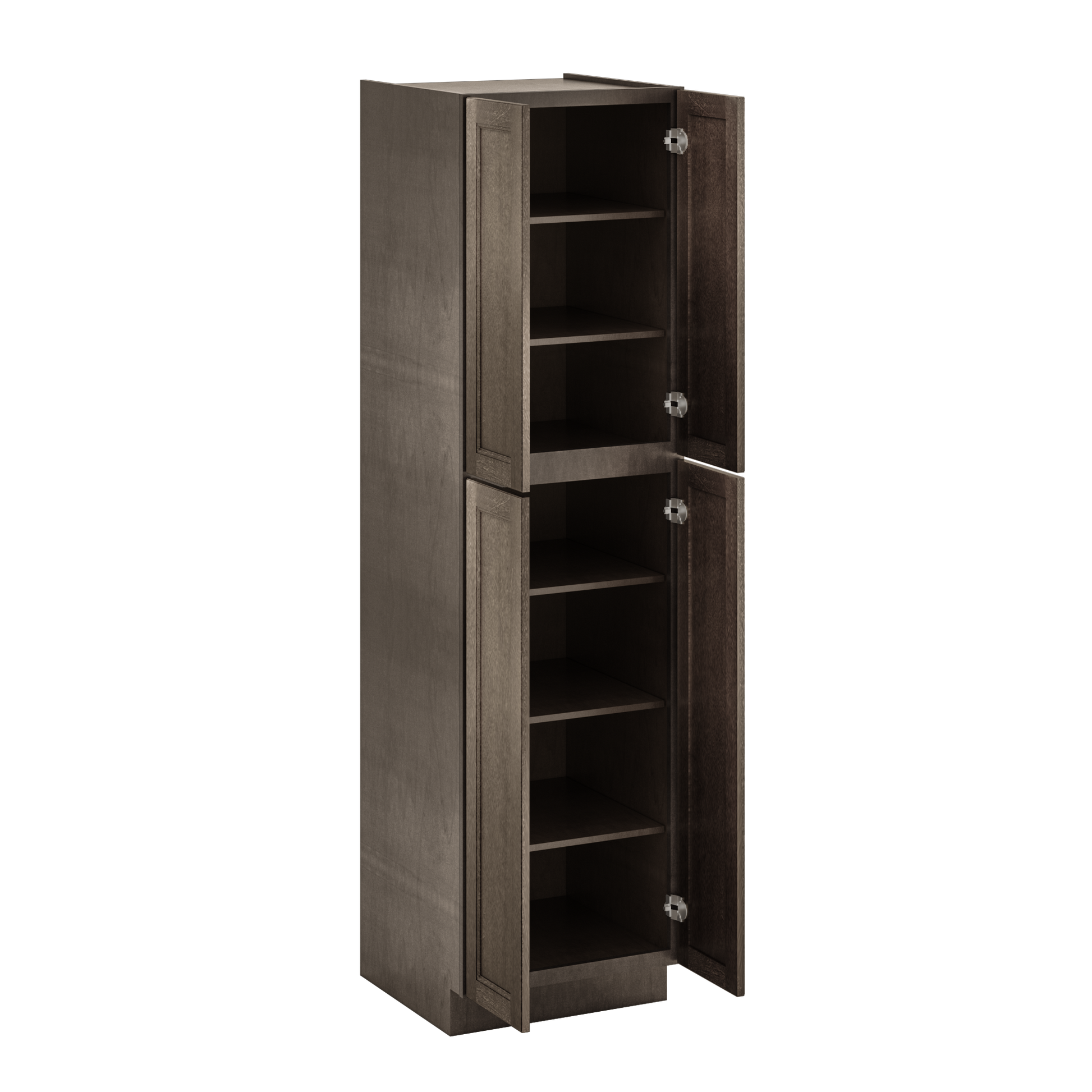 Utility Kitchen Cabinet U2490 Milan Slate 24 in. width 90 in. height 24 in. depth - Kitchen Cabinets