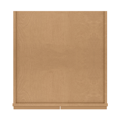 Utility Kitchen Cabinet U2490 Shaker Toffee LessCare 24 in. width 90 in. height 24 in. depth - Kitchen Cabinets