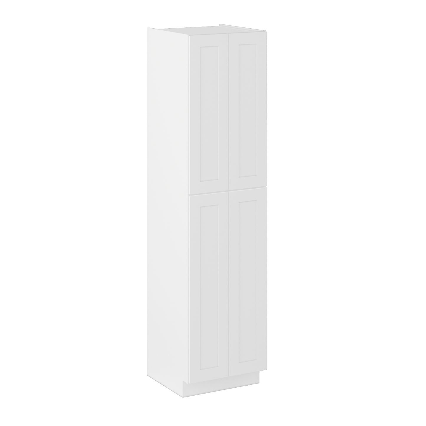 Utility Kitchen Cabinet U2496 Alpina White LessCare 24 in. width 96 in. height 24 in. depth - Kitchen Cabinets