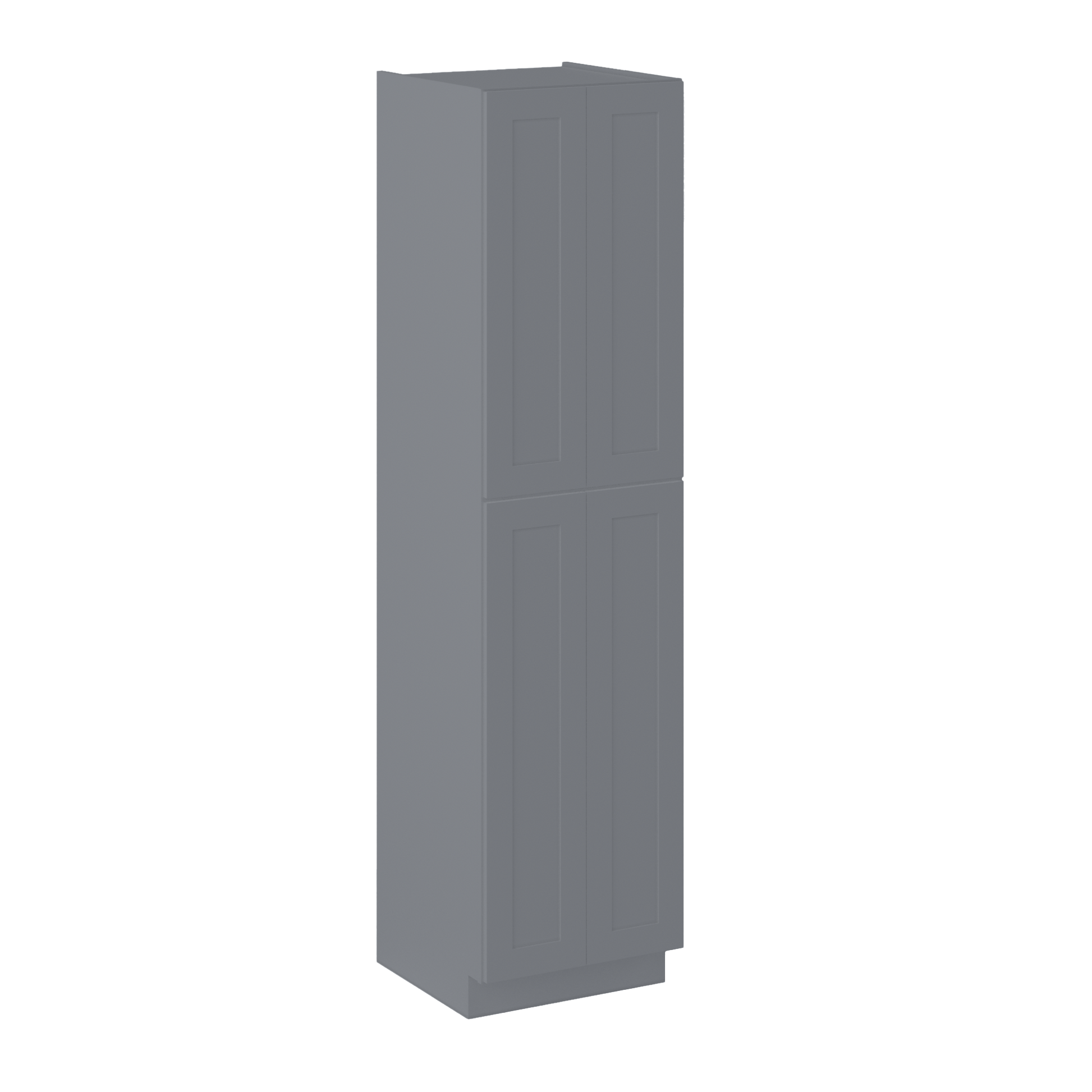 Utility Kitchen Cabinet U2496 Colonial Gray LessCare 24 in. width 96 in. height 24 in. depth - Kitchen Cabinets