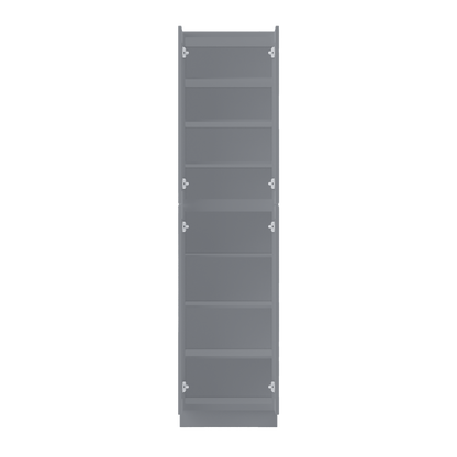 Utility Kitchen Cabinet U2496 Colonial Gray LessCare 24 in. width 96 in. height 24 in. depth - Kitchen Cabinets