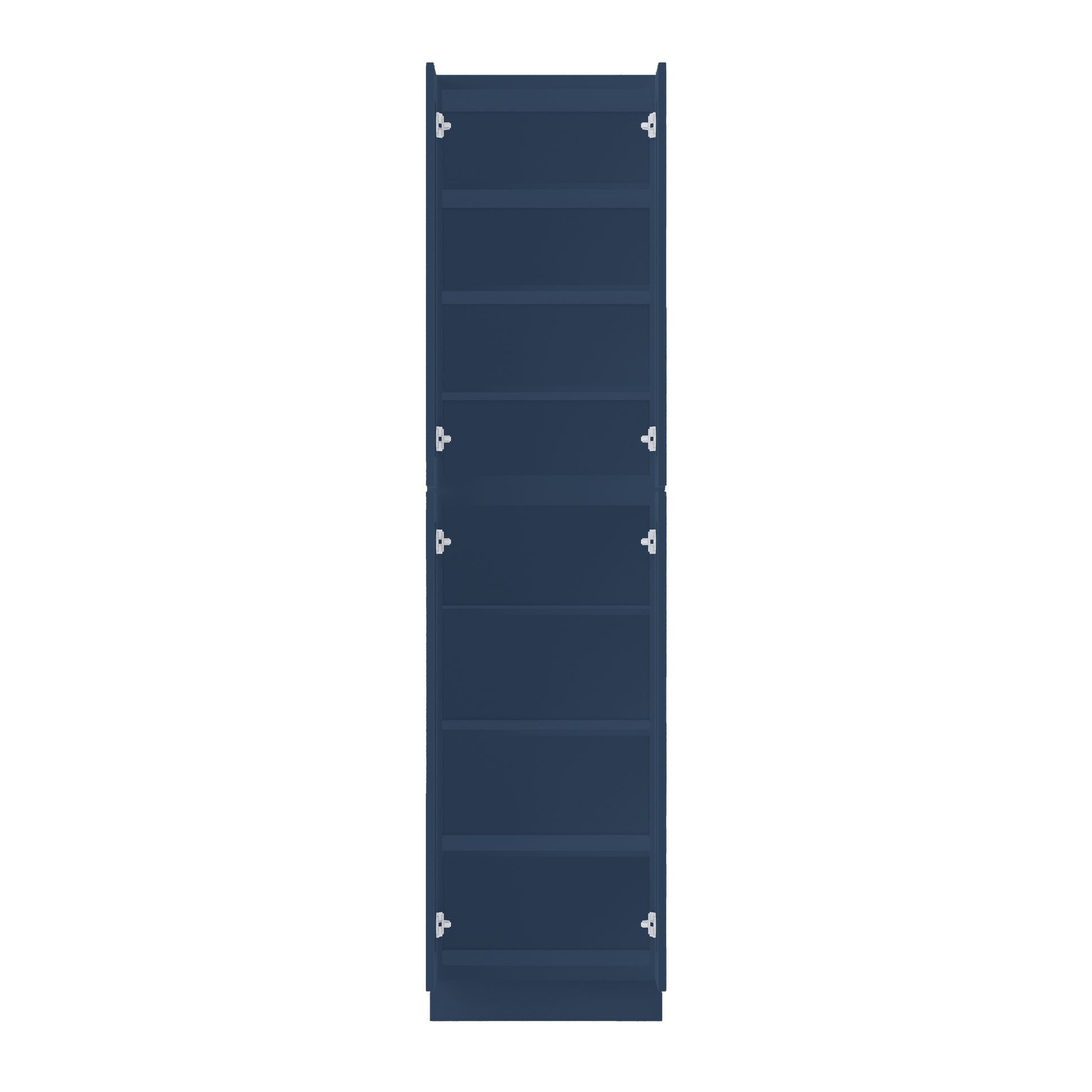 Utility Kitchen Cabinet U2496 Danbury Blue LessCare 24 in. width 96 in. height 24 in. depth - Kitchen Cabinets