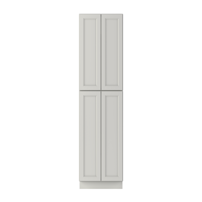 Utility Kitchen Cabinet U2496 Milan Pearl 24 in. width 96 in. height 24 in. depth - Kitchen Cabinets