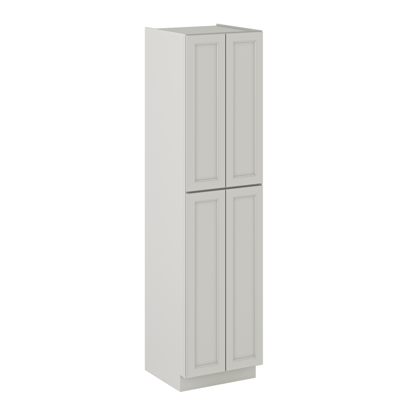 Utility Kitchen Cabinet U2496 Milan Pearl 24 in. width 96 in. height 24 in. depth - Kitchen Cabinets