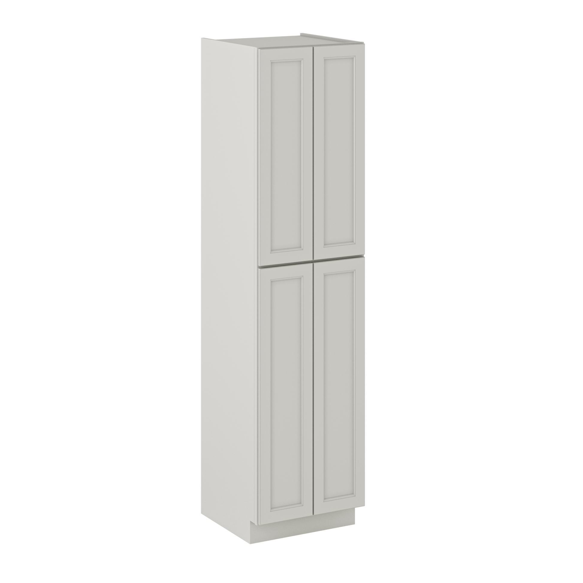 Utility Kitchen Cabinet U2496 Milan Pearl 24 in. width 96 in. height 24 in. depth - Kitchen Cabinets