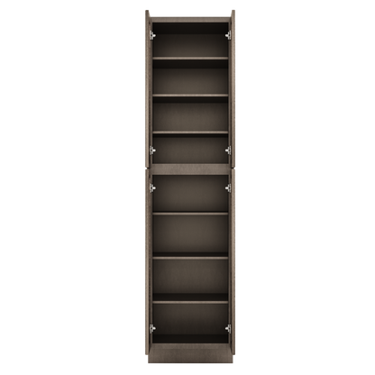 Utility Kitchen Cabinet U2496 Milan Slate 24 in. width 96 in. height 24 in. depth - Kitchen Cabinets