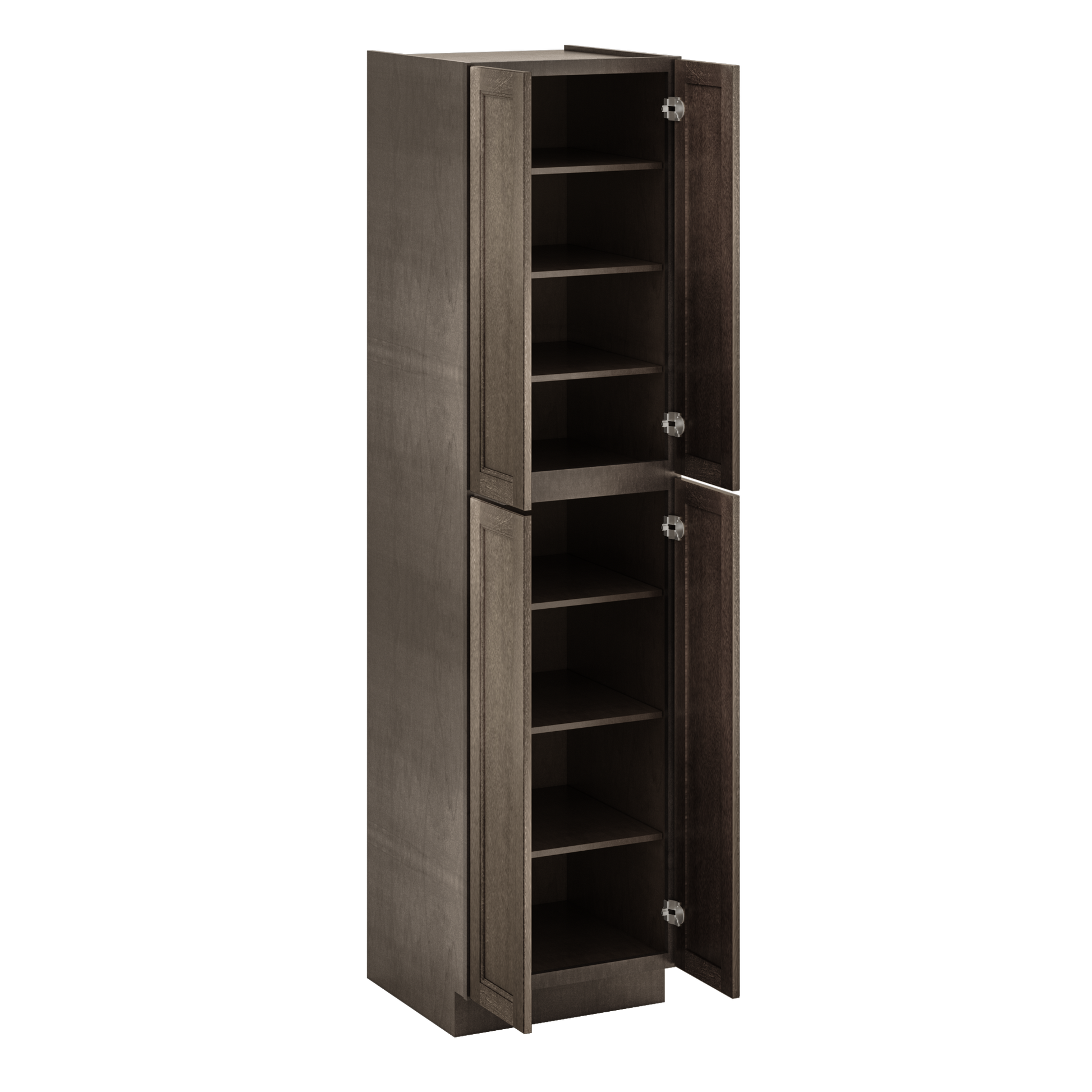 Utility Kitchen Cabinet U2496 Milan Slate 24 in. width 96 in. height 24 in. depth - Kitchen Cabinets