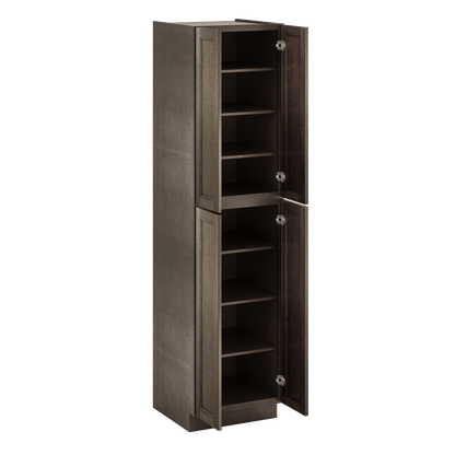 Utility Kitchen Cabinet U2496 Milan Slate 24 in. width 96 in. height 24 in. depth - Kitchen Cabinets