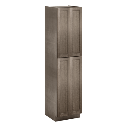 Utility Kitchen Cabinet U2496 Milan Slate 24 in. width 96 in. height 24 in. depth - Kitchen Cabinets