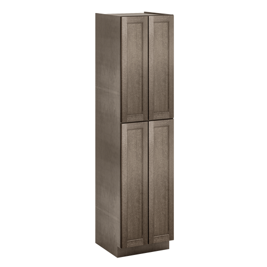 Utility Kitchen Cabinet U2496 Milan Slate 24 in. width 96 in. height 24 in. depth - Kitchen Cabinets