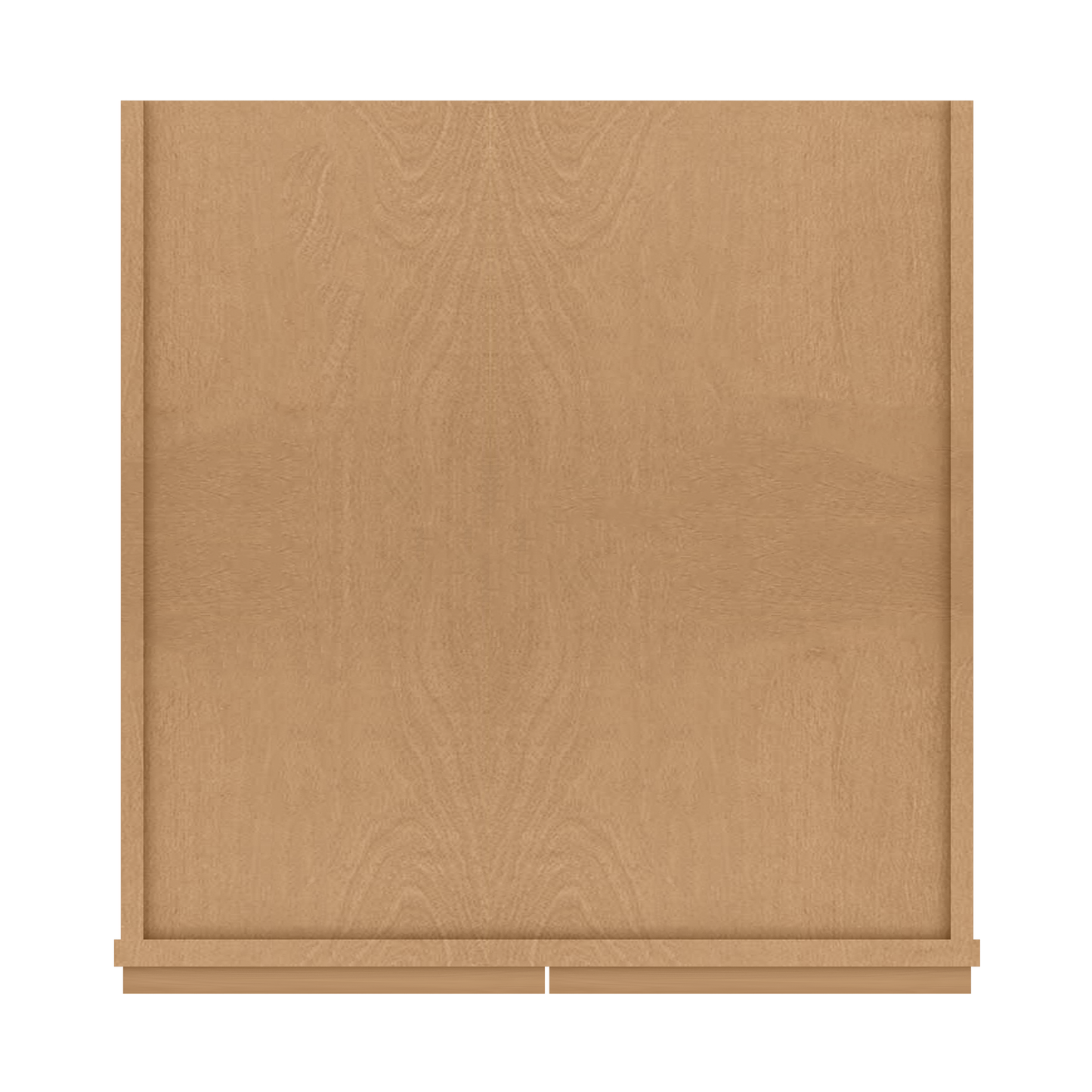 Utility Kitchen Cabinet U2496 Shaker Toffee LessCare 24 in. width 96 in. height 24 in. depth - Kitchen Cabinets
