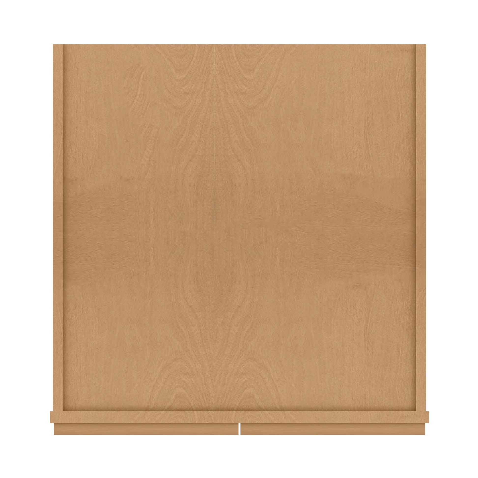 Utility Kitchen Cabinet U2496 Shaker Toffee LessCare 24 in. width 96 in. height 24 in. depth - Kitchen Cabinets