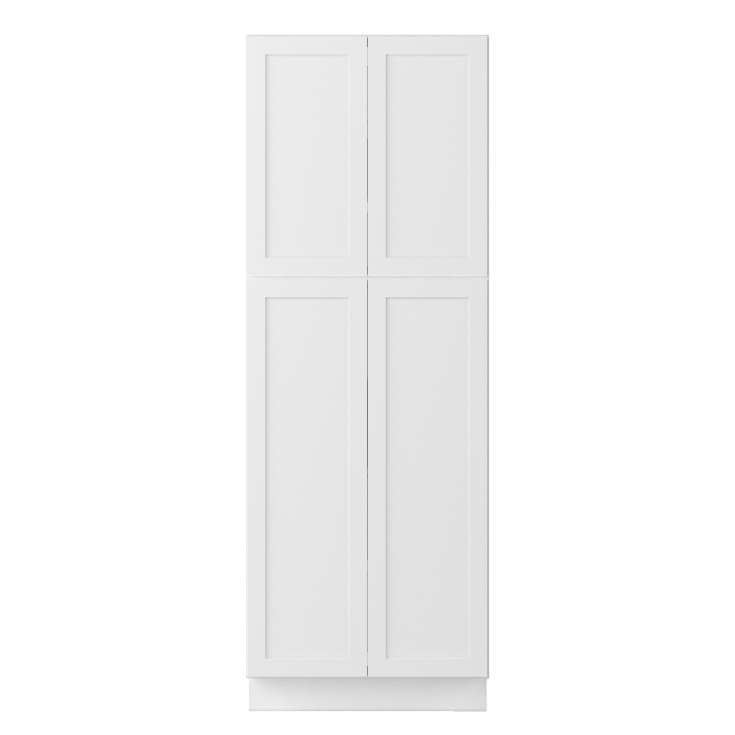 Utility Kitchen Cabinet U3084 Alpina White 30’’W x 84’’H x 24’’D - Kitchen Cabinets