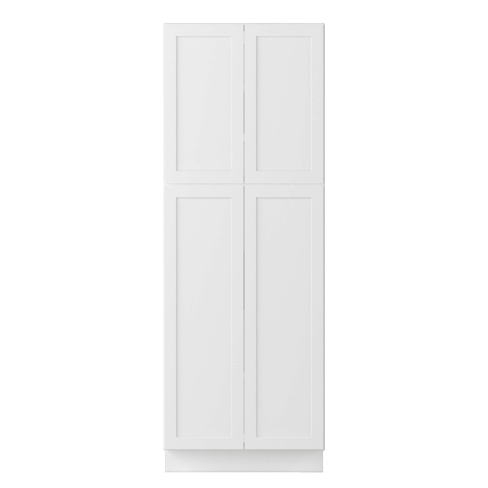 Utility Kitchen Cabinet U3084 Alpina White 30’’W x 84’’H x 24’’D - Kitchen Cabinets