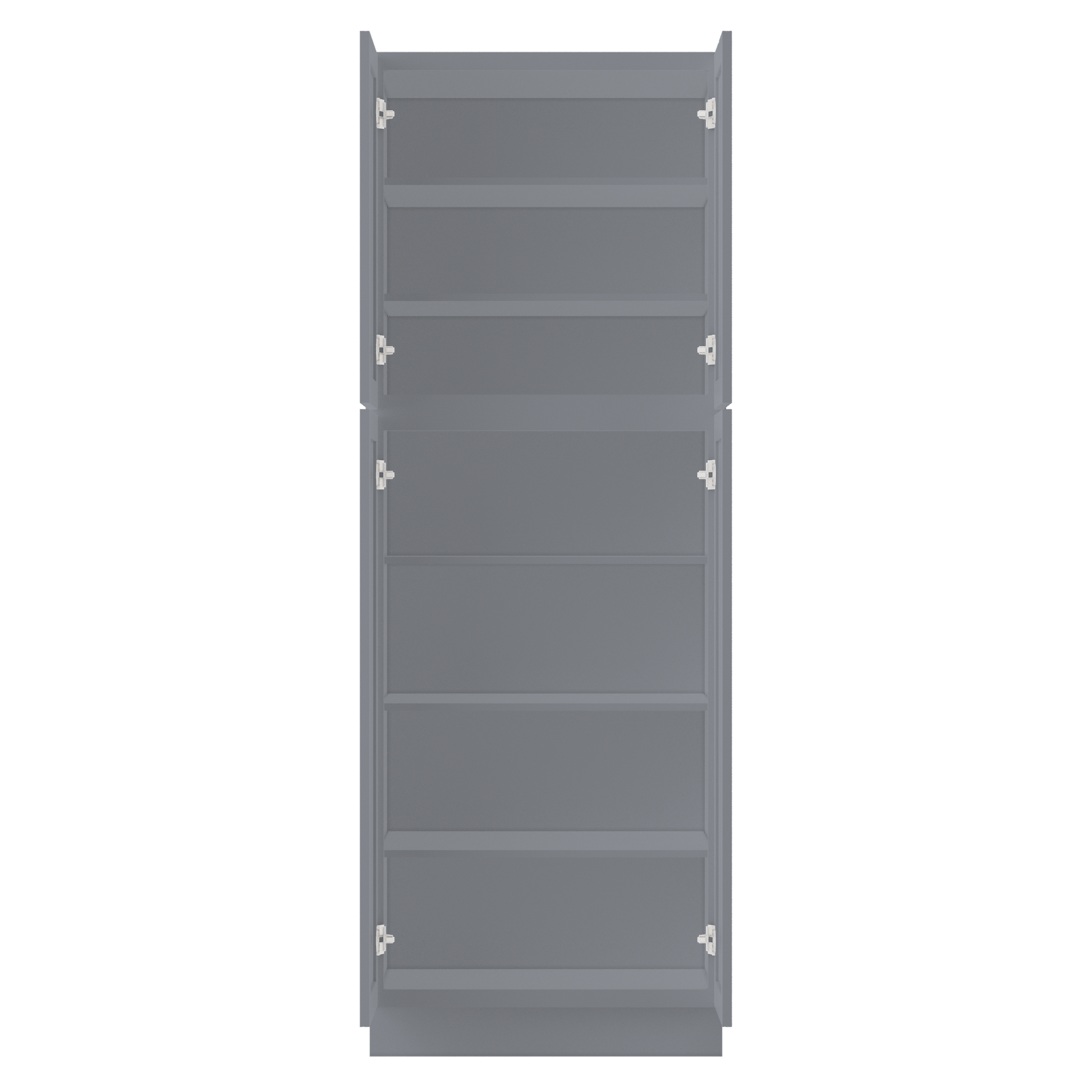 Utility Kitchen Cabinet U3084 Colonial Gray 30”W x 84”H x 24”D - Kitchen Cabinets