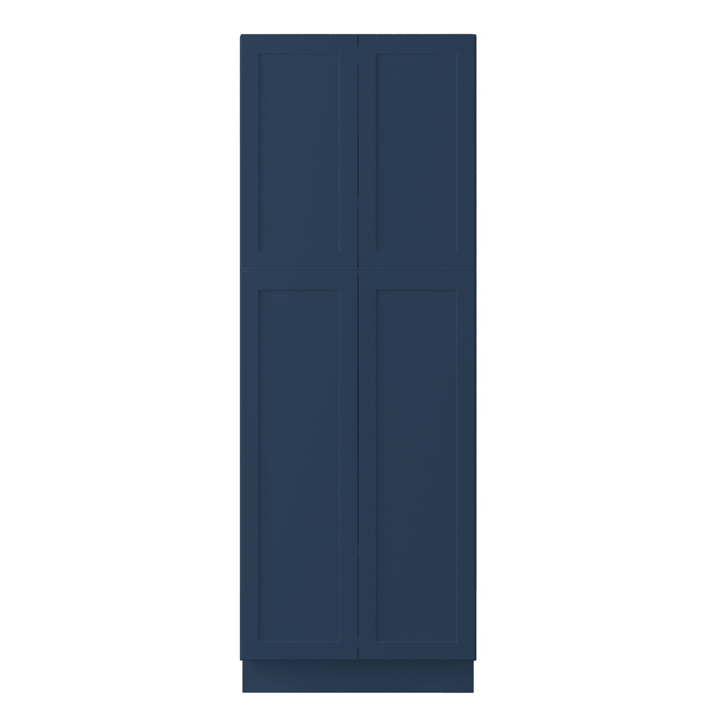 Utility Kitchen Cabinet U3084 Danbury Blue 30’’W x 84 H x 24 D - Kitchen Cabinets
