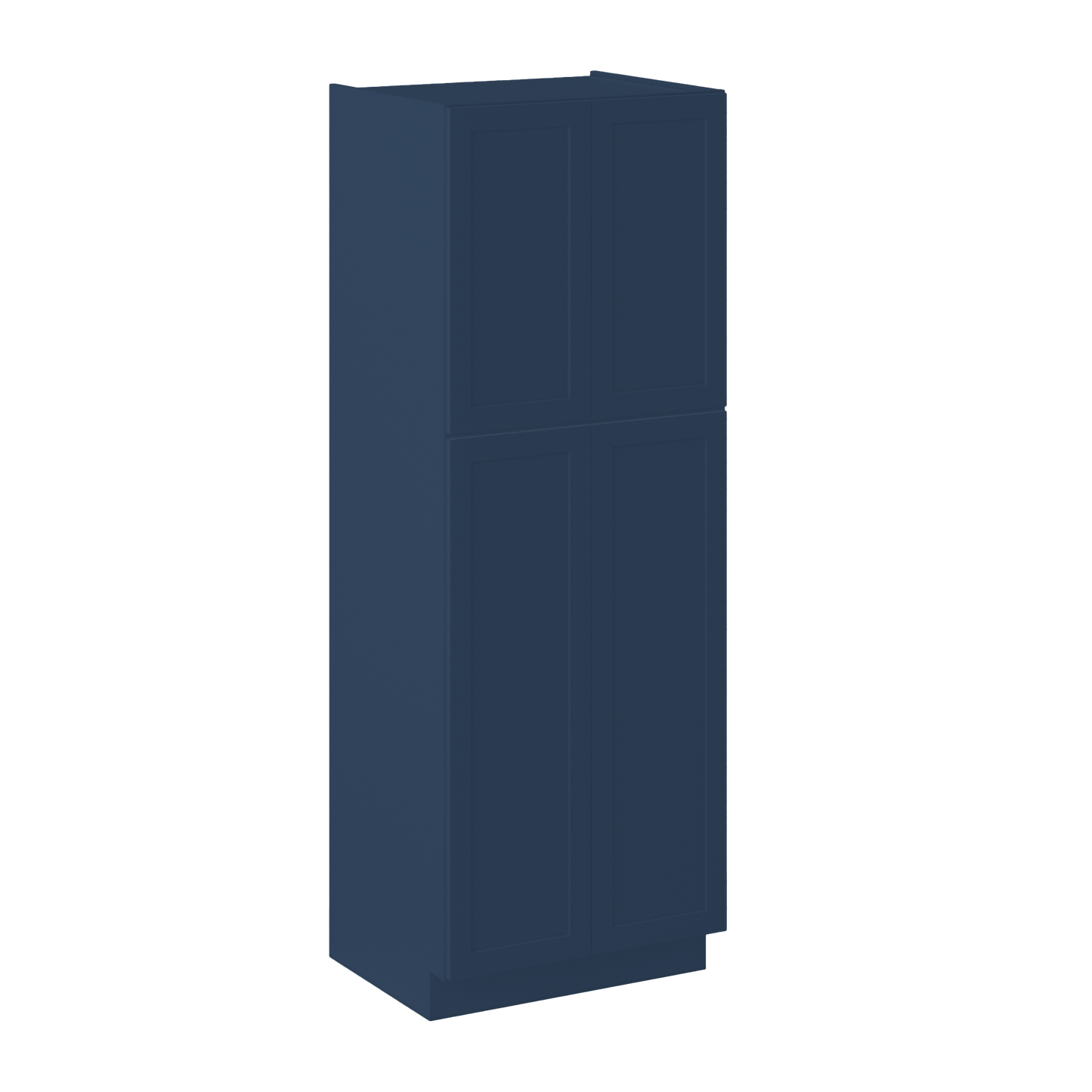 Utility Kitchen Cabinet U3084 Danbury Blue 30’’W x 84 H x 24 D - Kitchen Cabinets