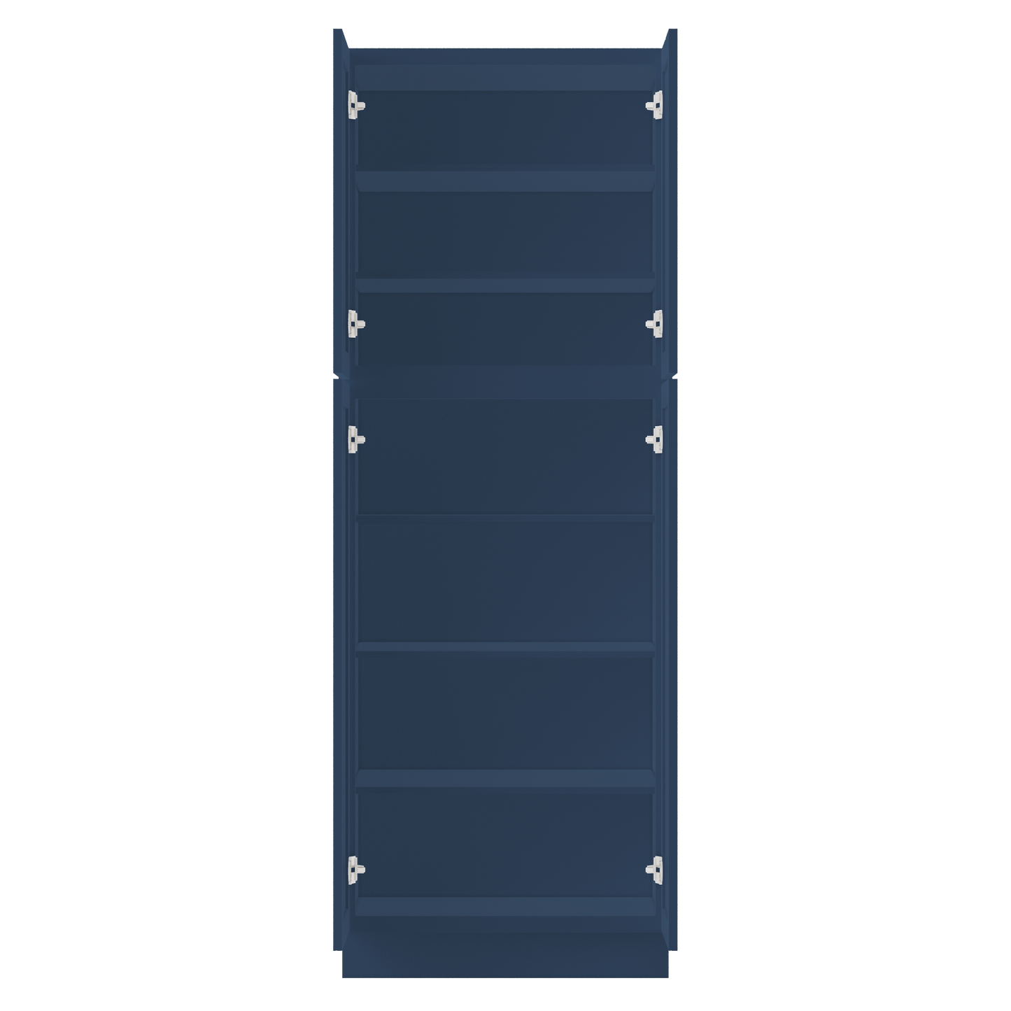 Utility Kitchen Cabinet U3084 Danbury Blue 30’’W x 84 H x 24 D - Kitchen Cabinets