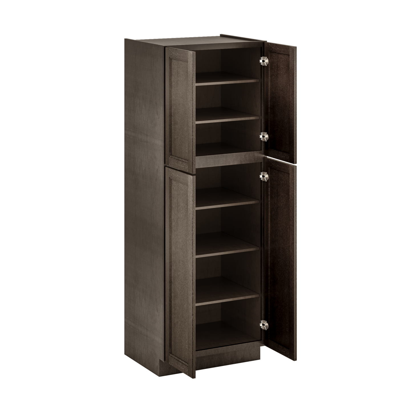 Utility Kitchen Cabinet U3084 Milan Slate 30’’W x 84’’H x 24’’D - Kitchen Cabinets