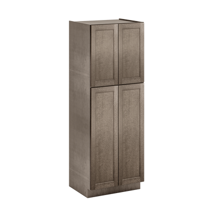 Utility Kitchen Cabinet U3084 Milan Slate 30’’W x 84’’H x 24’’D - Kitchen Cabinets