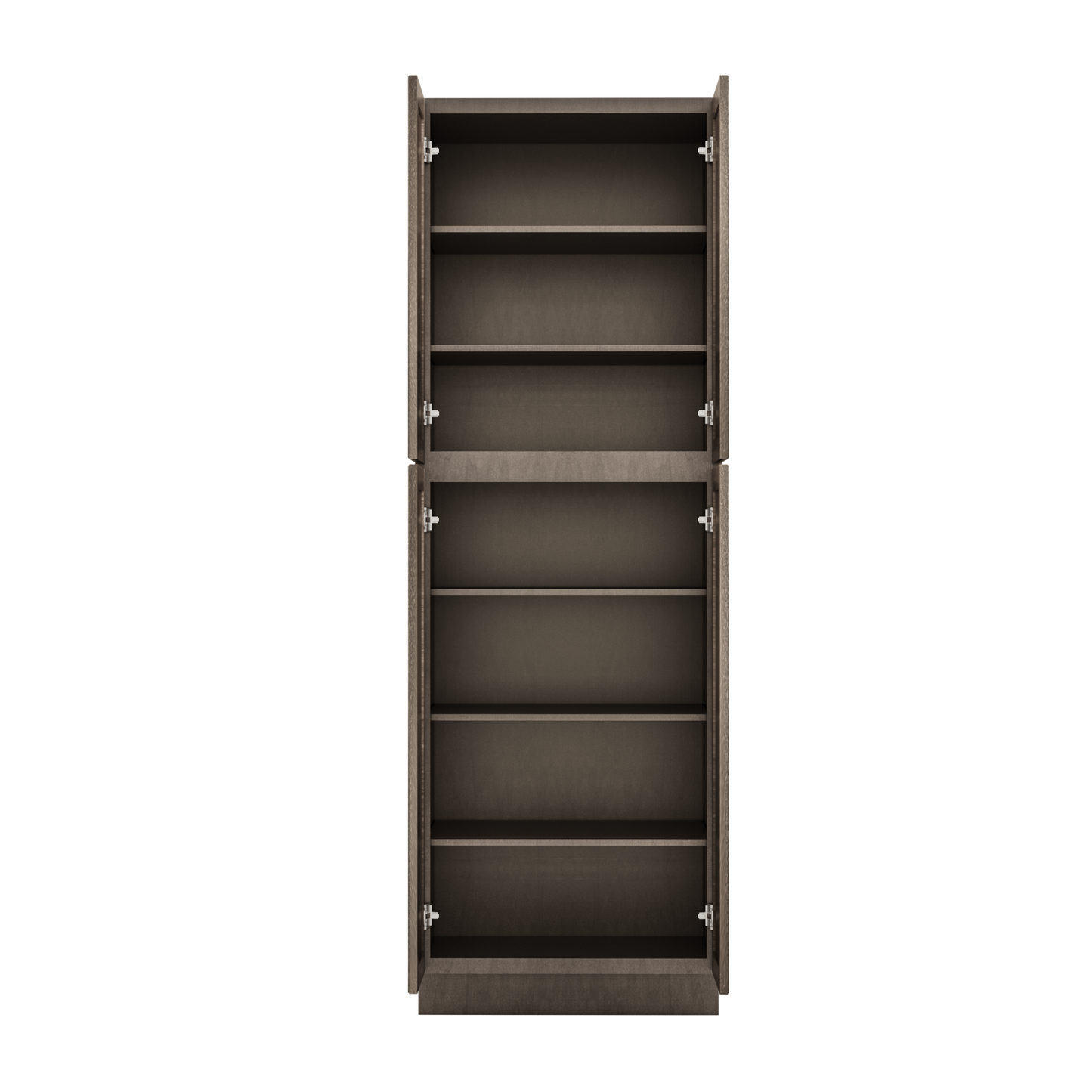 Utility Kitchen Cabinet U3090 Milan Slate LessCare 30 in. width 90 in. height 24 in. depth - Kitchen Cabinets