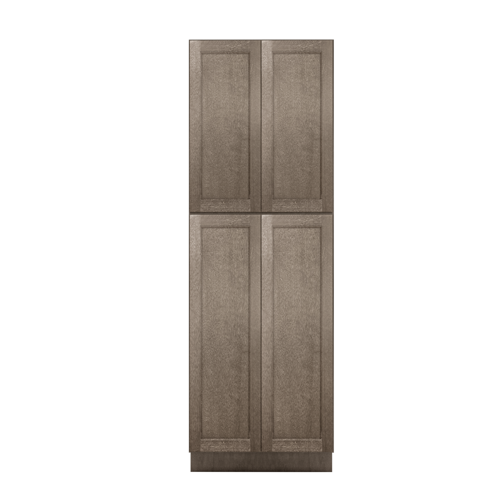 Utility Kitchen Cabinet U3090 Milan Slate LessCare 30 in. width 90 in. height 24 in. depth - Kitchen Cabinets