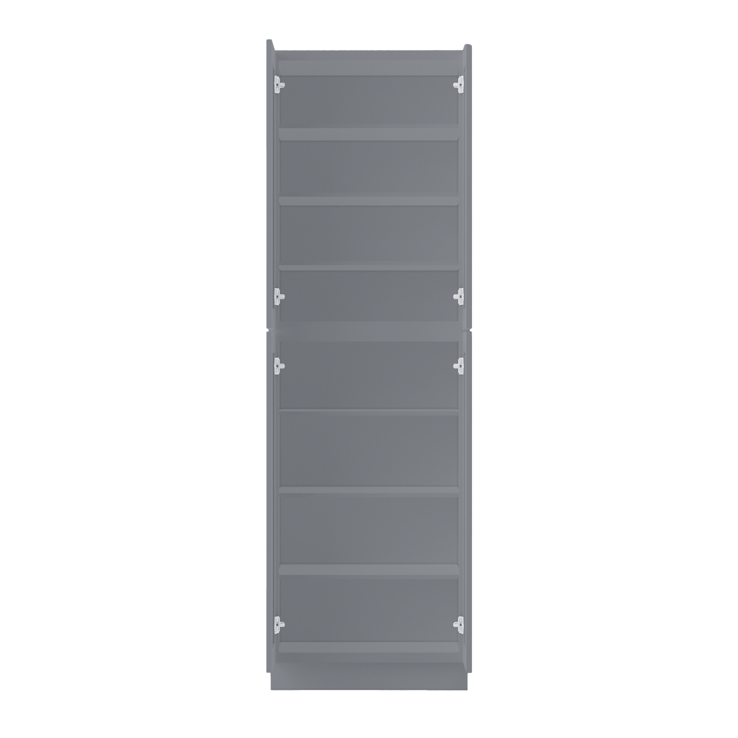 Utility Kitchen Cabinet U3096 Colonial Gray 30’’W x 84’’H x 24’’D - Kitchen Cabinets