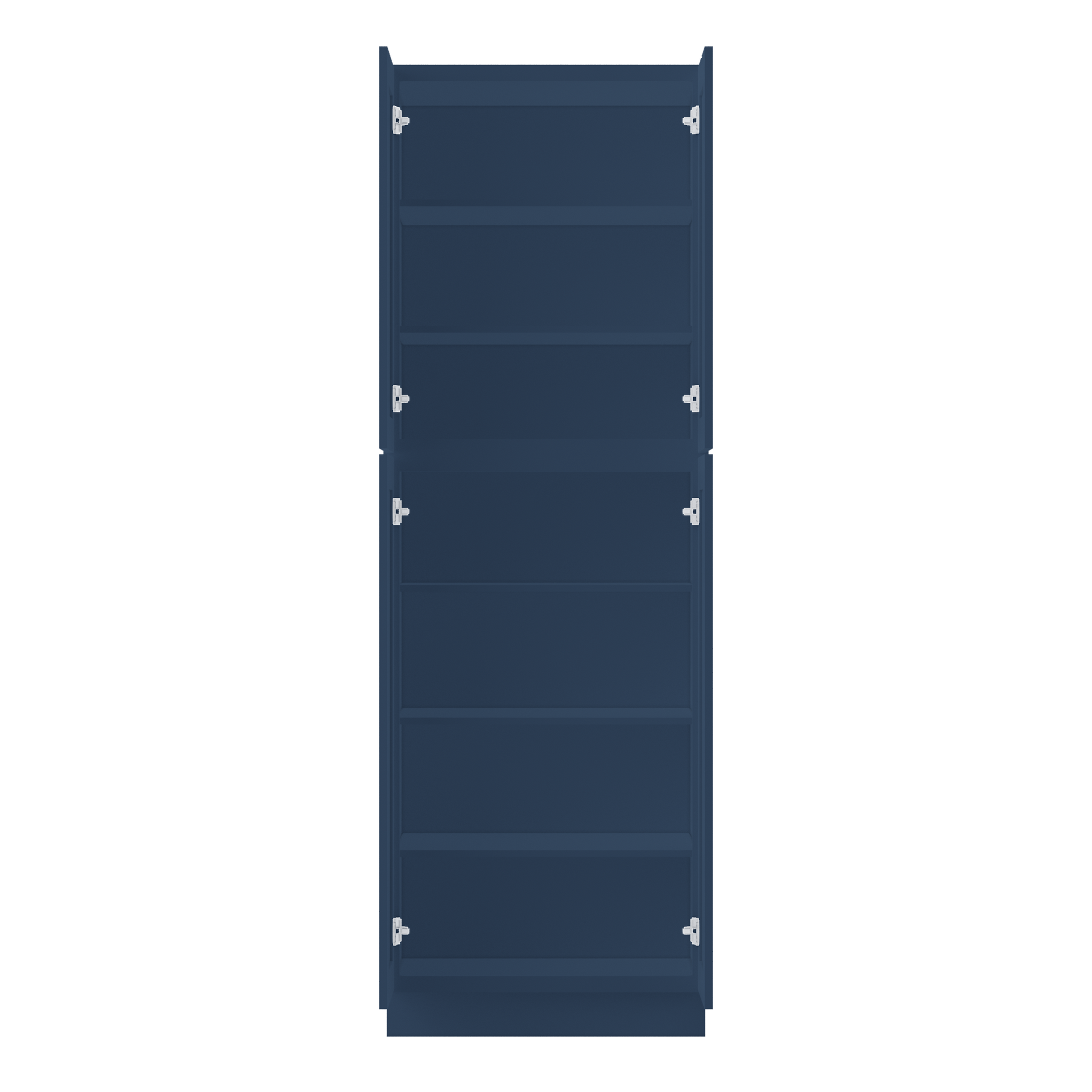 Utility Kitchen Cabinet U3096 Danbury Blue LessCare 30 in. width 96 in. height 24 in. depth - Kitchen Cabinets
