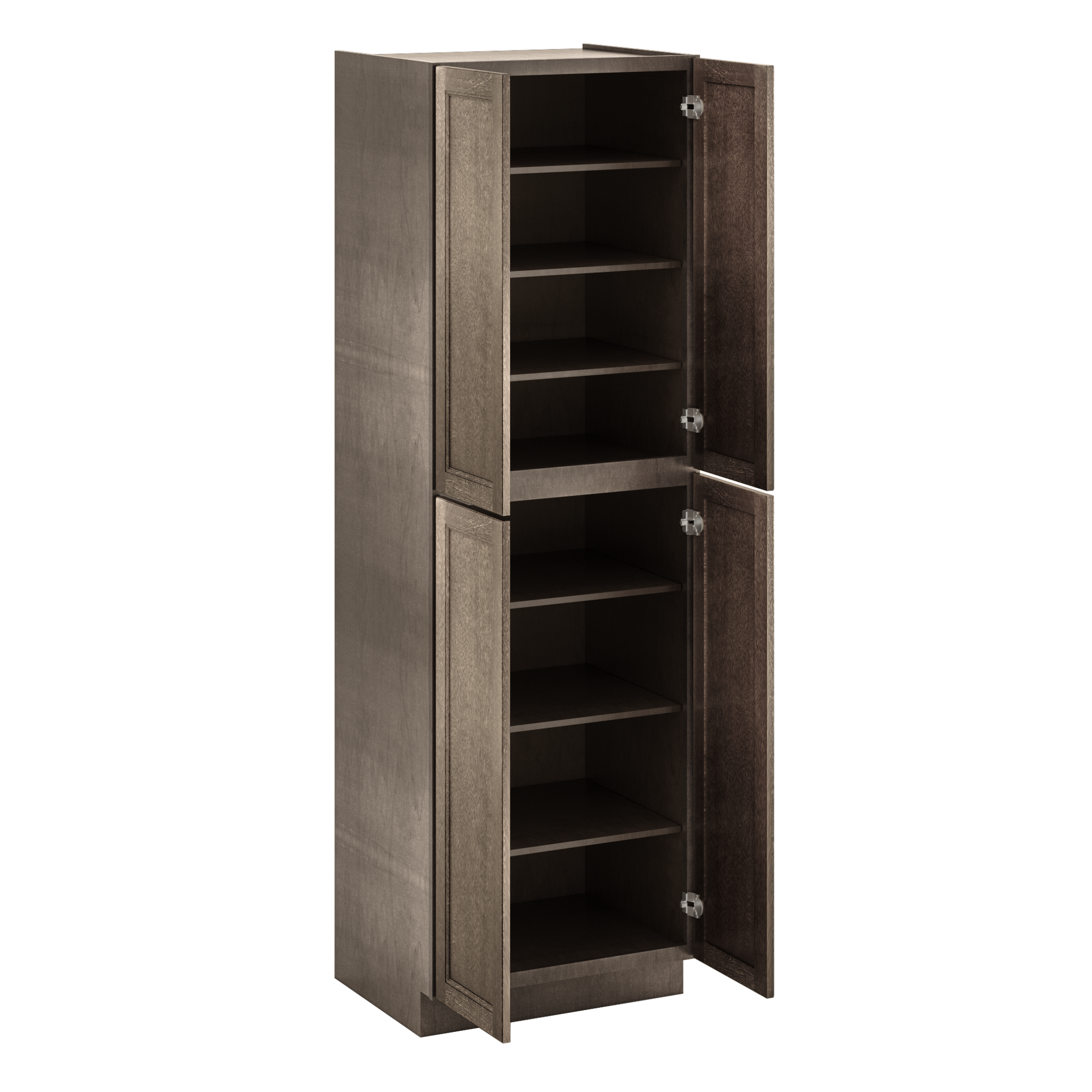 Utility Kitchen Cabinet U3096 Milan Slate 30’’W x 84’’H x 24’’D - Kitchen Cabinets