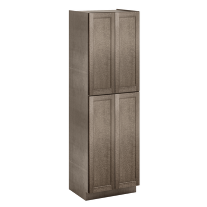 Utility Kitchen Cabinet U3096 Milan Slate 30’’W x 84’’H x 24’’D - Kitchen Cabinets