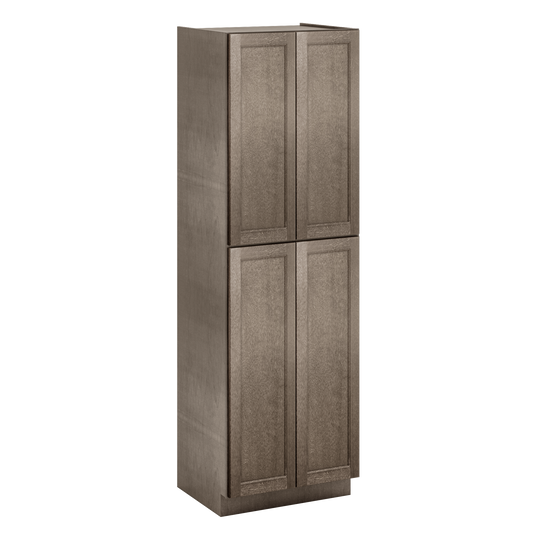 Utility Kitchen Cabinet U3096 Milan Slate 30’’W x 84’’H x 24’’D - Kitchen Cabinets