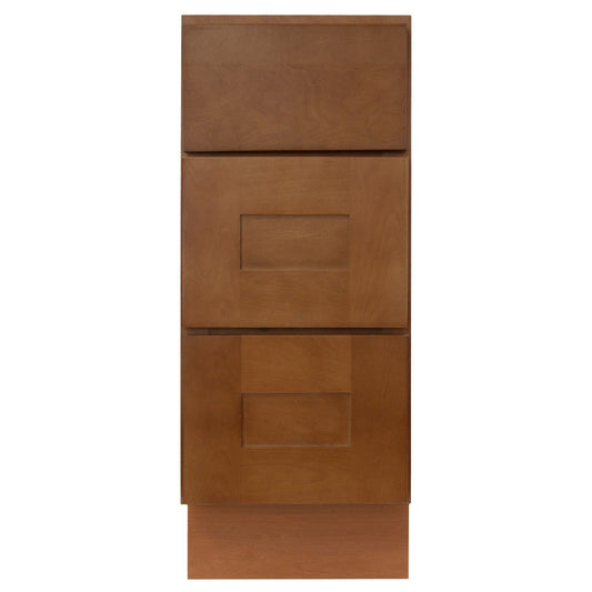 Vanity Drawer Base Cabinet VDB122130 Newport LessCare 12 in. width 30 in. height 21 in. depth - Bathroom Vanities