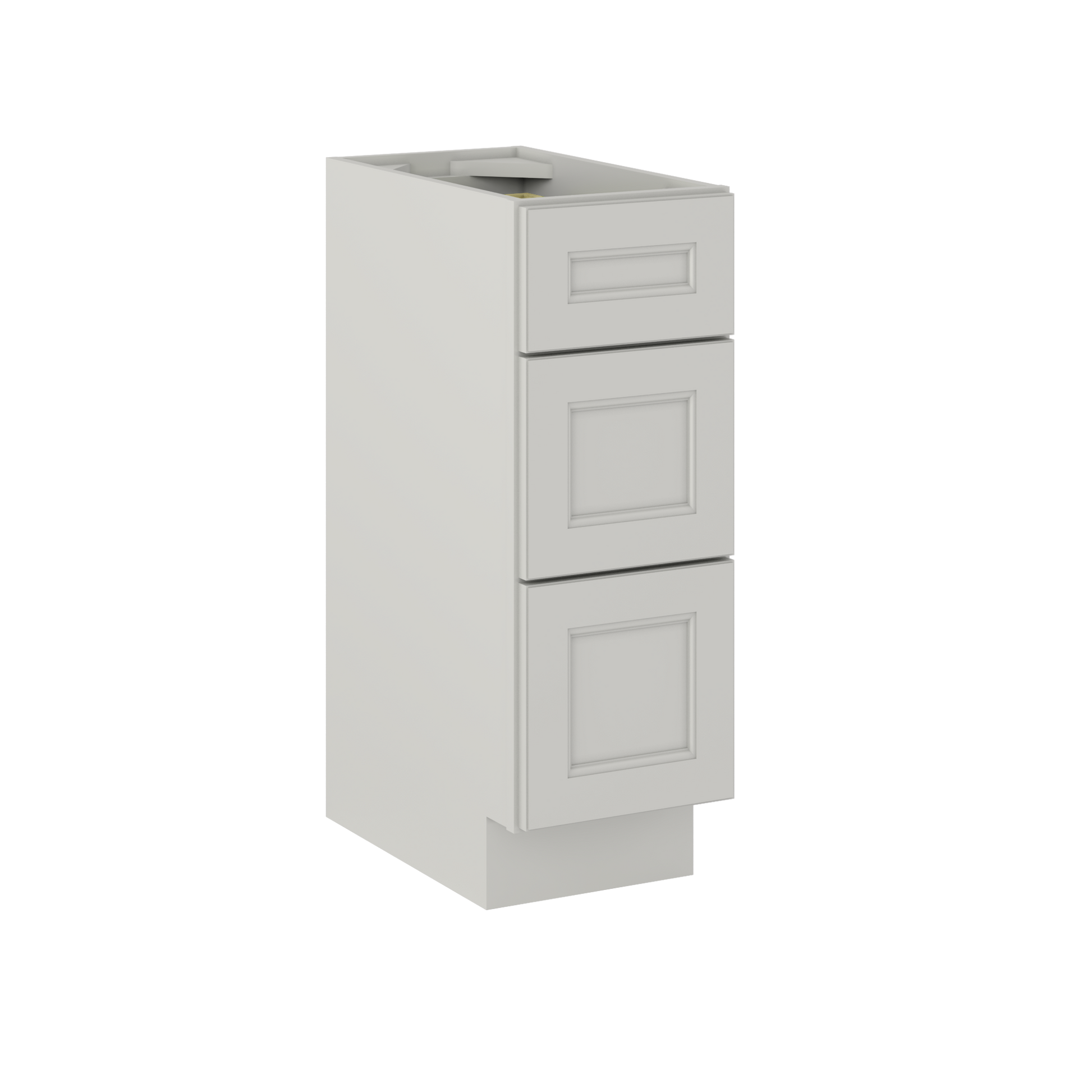 Vanity Drawer Base Cabinet VDB1221345 12 W x 34.5 H x 21 D Milan Pearl - Bathroom Vanities
