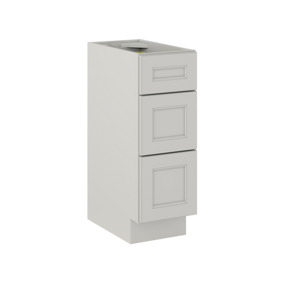 Vanity Drawer Base Cabinet VDB1221345 12 W x 34.5 H x 21 D Milan Pearl - Bathroom Vanities