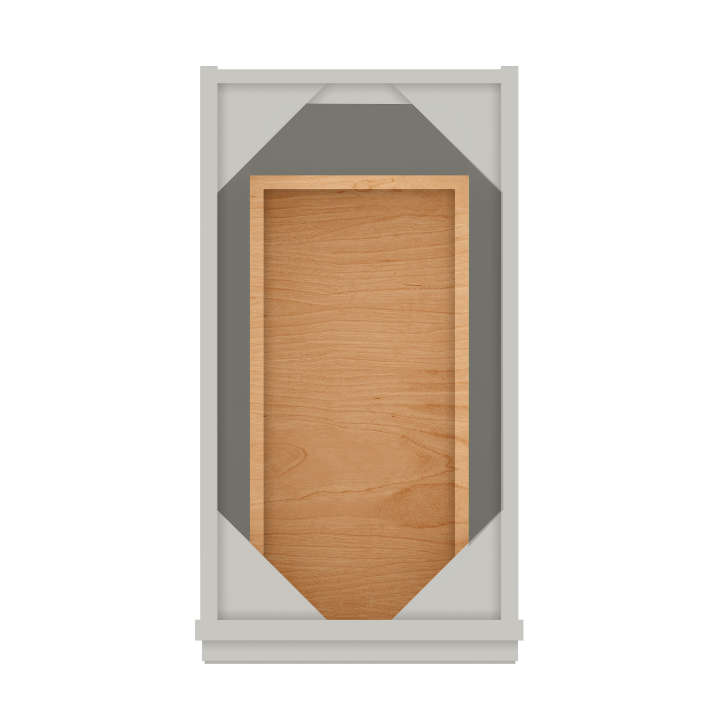 Vanity Drawer Base Cabinet VDB1221345 12 W x 34.5 H x 21 D Milan Pearl - Bathroom Vanities