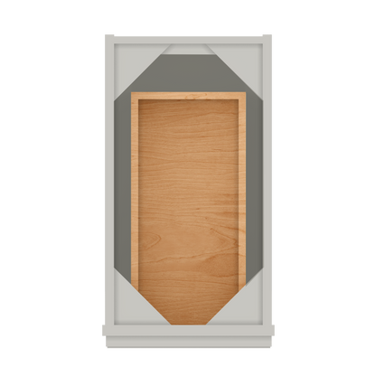 Vanity Drawer Base Cabinet VDB1221345 12 W x 34.5 H x 21 D Milan Pearl - Bathroom Vanities