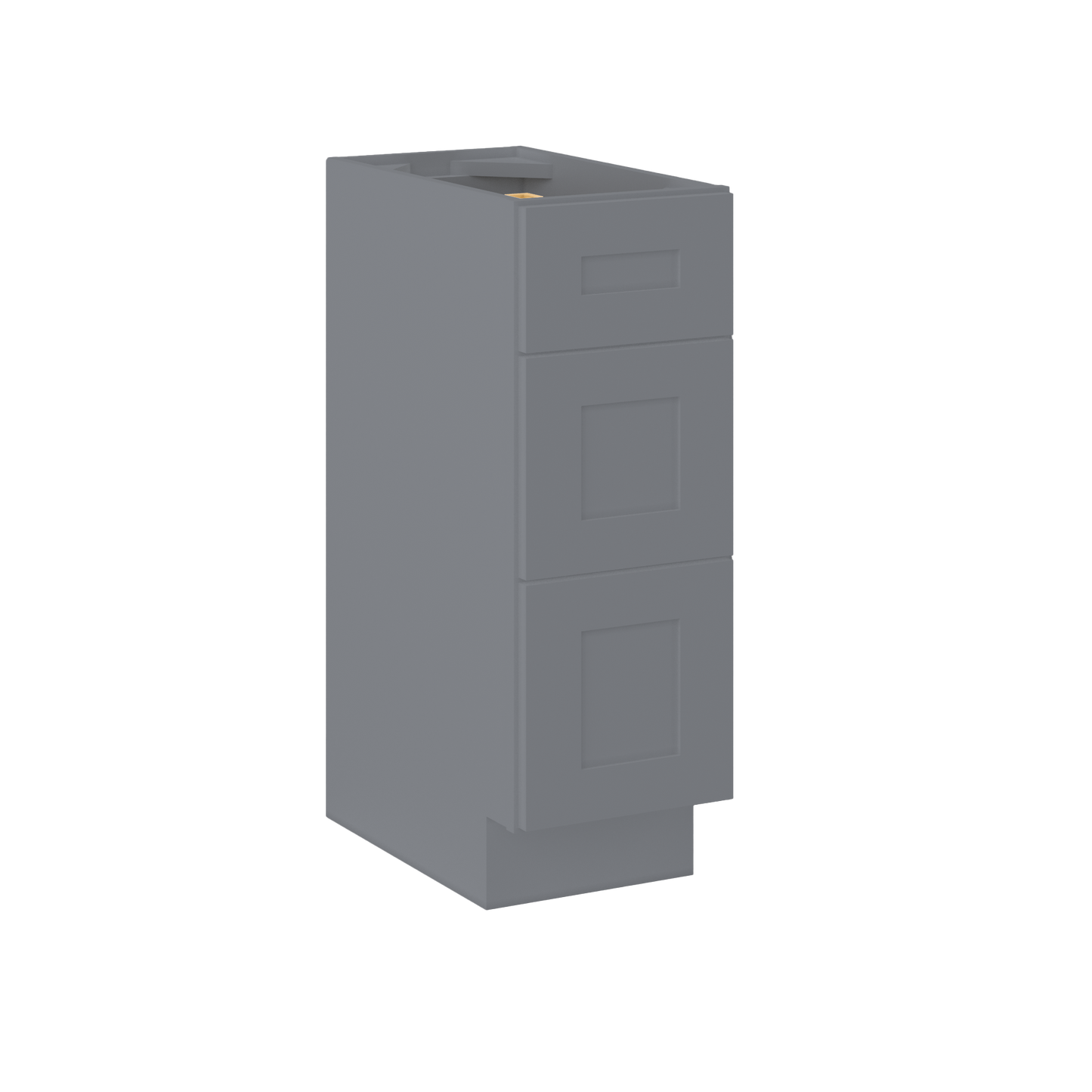 Vanity Drawer Base Cabinet VDB1221345 Colonial Gray LessCare 12 in. width 34.5 in. height 21 in. depth - Bathroom