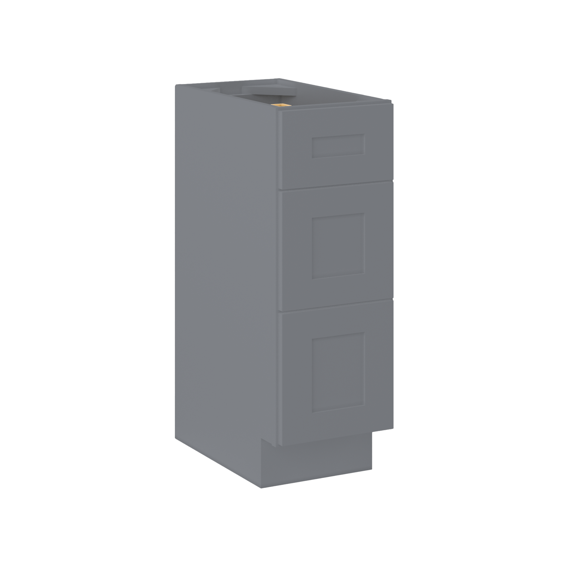 Vanity Drawer Base Cabinet VDB1221345 Colonial Gray LessCare 12 in. width 34.5 in. height 21 in. depth - Bathroom