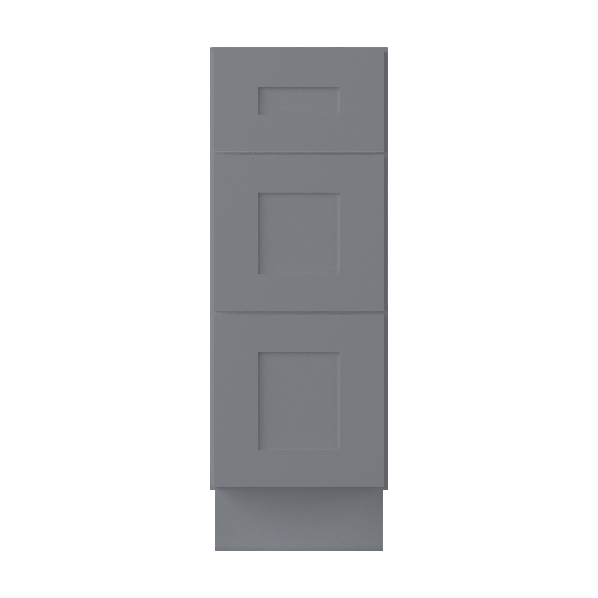 Vanity Drawer Base Cabinet VDB1221345 Colonial Gray LessCare 12 in. width 34.5 in. height 21 in. depth - Bathroom