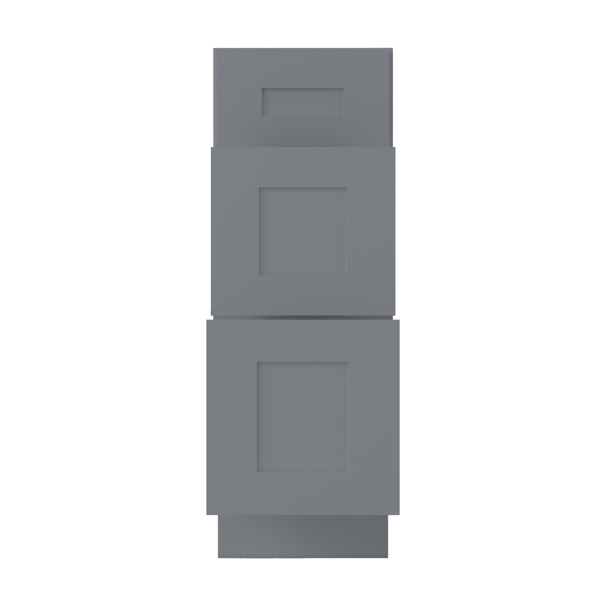 Vanity Drawer Base Cabinet VDB1221345 Colonial Gray LessCare 12 in. width 34.5 in. height 21 in. depth - Bathroom