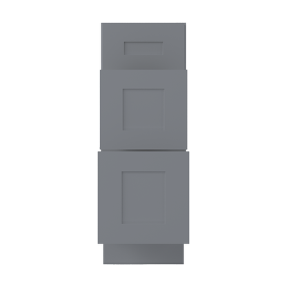 Vanity Drawer Base Cabinet VDB1221345 Colonial Gray LessCare 12 in. width 34.5 in. height 21 in. depth - Bathroom