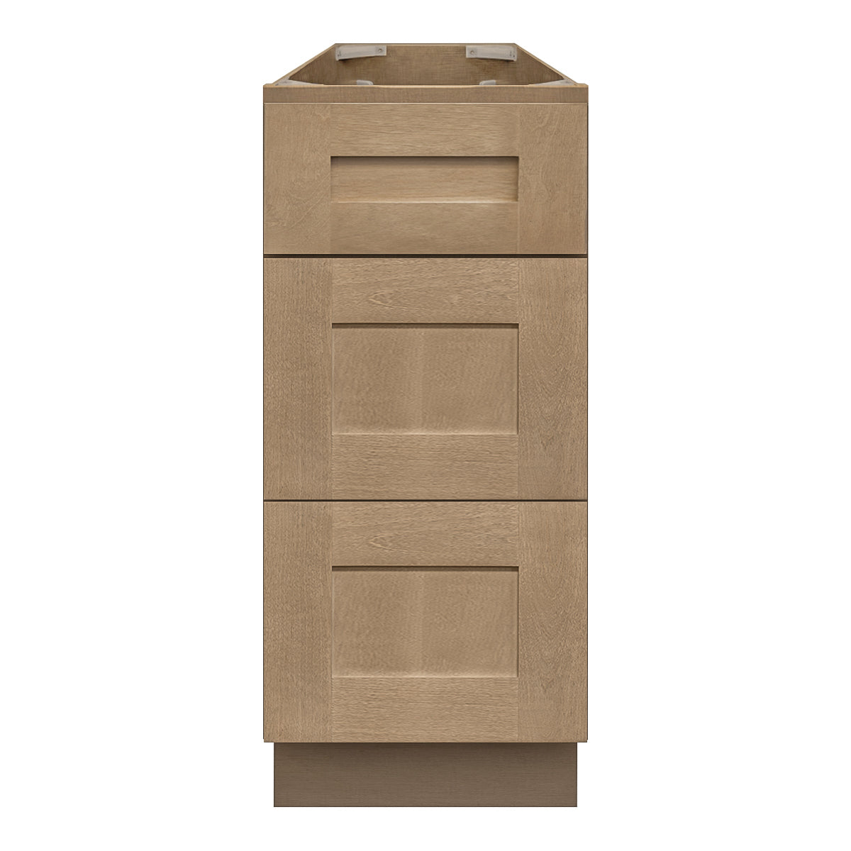 Vanity Drawer Base Cabinet VDB1221345 Shaker Toffee LessCare 12 in. width 34.5 in. height 21 in. depth - Bathroom