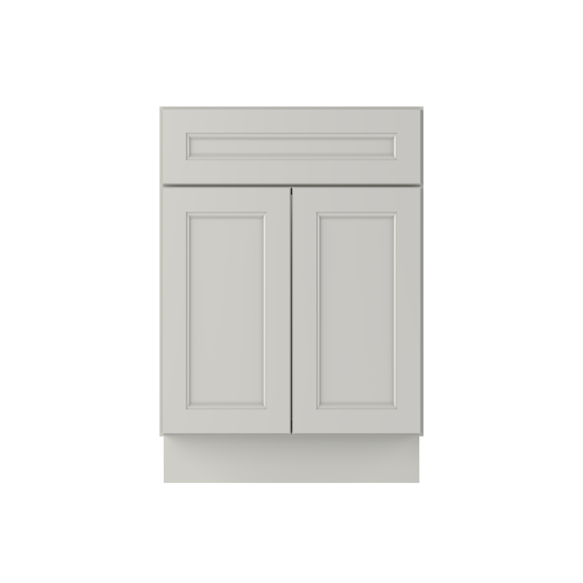 Vanity Sink Base Cabinet 24’’W x 21’’D x 34 1/2’’H Milan Pearl - Bathroom Vanities