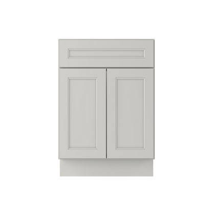 Vanity Sink Base Cabinet 24’’W x 21’’D x 34 1/2’’H Milan Pearl - Bathroom Vanities